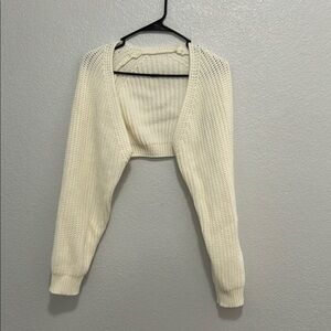 Elegant Cream Women's Sweater